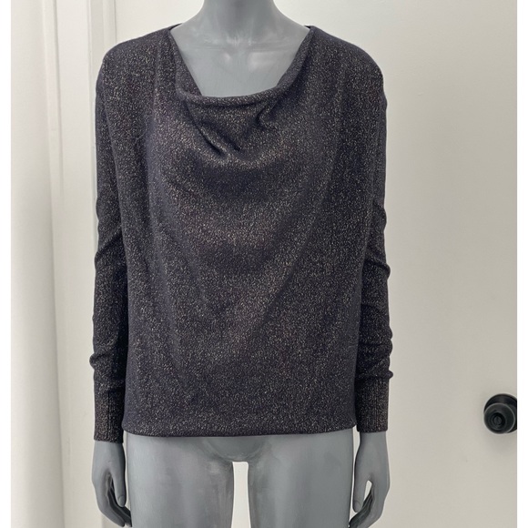 Cashmere cowl neck sweater - Picture 1 of 4